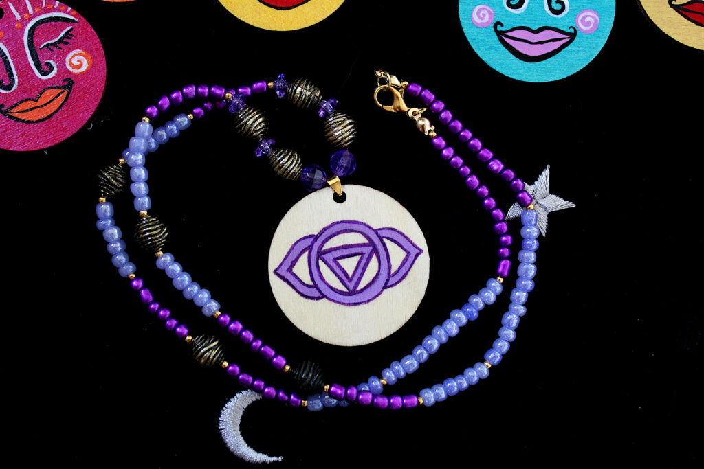 Collier Chakra 3ème oeil
