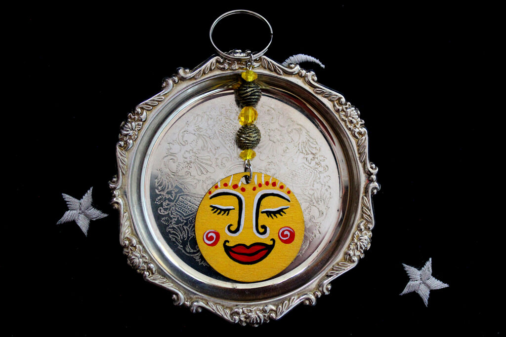 Porte-clés Chakra Plexus Solaire