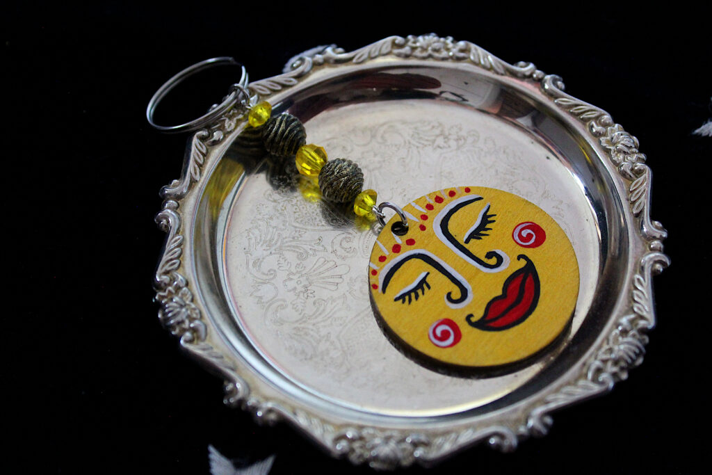 Porte-clés Chakra Plexus Solaire