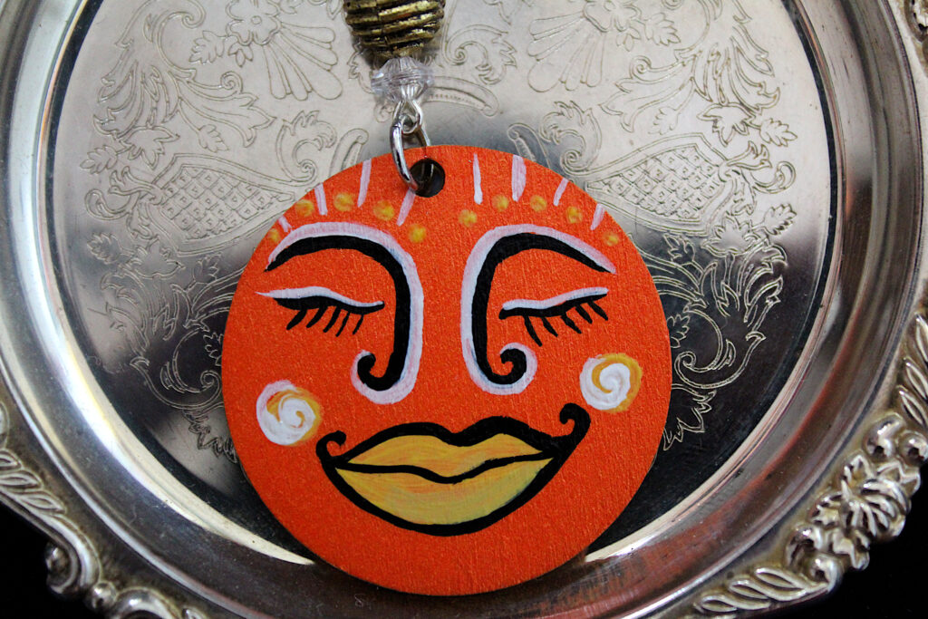 Porte-clés Chakra Sacré